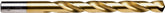 Irwin 63913 Jobber Drill Bit, 13/64 in Dia, 3-5/8 in OAL, Spiral Flute, 2-Flute, 13/64 in Dia Shank, Straight Shank